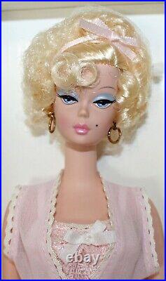 Silkstone Lingerie #4 Blonde Barbie Doll #55498 Mattel NRFB 2002