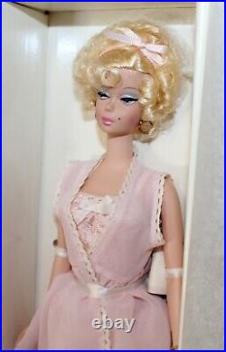 Silkstone Lingerie #4 Blonde Barbie Doll #55498 Mattel NRFB 2002