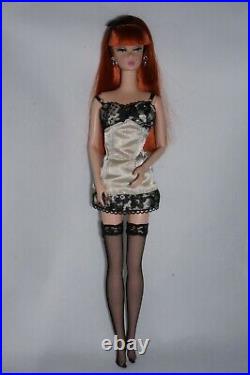Silkstone Lingerie #6 Barbie Mattel doll rare Gold Label FMC redhead