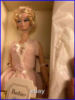 Silkstone Lingerie Barbie Doll Fashion Model #4 Blonde 55498