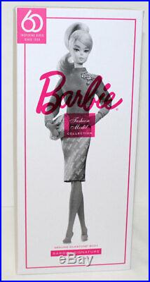 Silkstone Proudly Pink Barbie Doll 60th Anniversary #FXD50, 2018 NRFB Mattel
