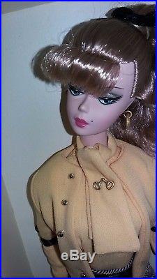 Silkstone Secretary Barbie Doll New In Box Mib Nib Incl. Stand