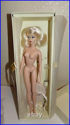 Silkstone The Ingenue Barbie Doll 2006 Mattel K7932 Gold Label Displayed