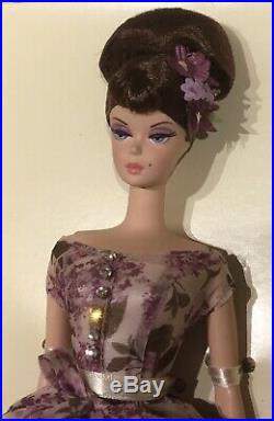 Silkstone Violette Barbie doll NRFB platinum label purse & earrings are missing