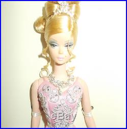 Soriee Pink Dress Silkstone Barbie Plat-2007-nrfb-rare/htf-m# 6195-free Ship
