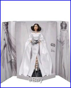 Star Wars Barbie NEW Princess Leia 2019 Gold Label Doll Mattel IN STOCK