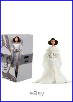 Star Wars Barbie NEW Princess Leia 2019 Gold Label Doll Mattel IN STOCK