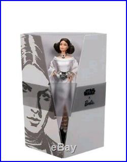 Star Wars Barbie NEW Princess Leia 2019 Gold Label Doll Mattel IN STOCK