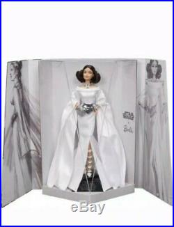 Star Wars Barbie NEW Princess Leia 2019 Gold Label Doll Mattel IN STOCK