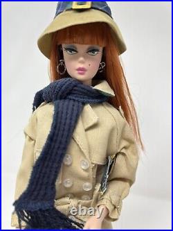 Stunning Lingerie Silkstone Barbie #6 Redhead 56948 In True Brit J0941