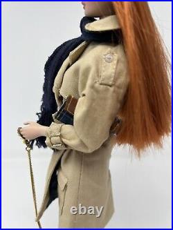 Stunning Lingerie Silkstone Barbie #6 Redhead 56948 In True Brit J0941