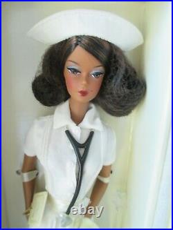 THE NURSE AA SILKSTONE BARBIE NRFB PLATINUM LABEL- Mint! #869/999 K5870