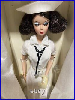 THE NURSE SILKSTONE BARBIE NRFB FASHION MODEL COLLECTION Gold Label