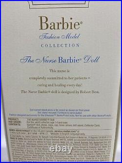 THE NURSE SILKSTONE BARBIE NRFB FASHION MODEL COLLECTION Gold Label