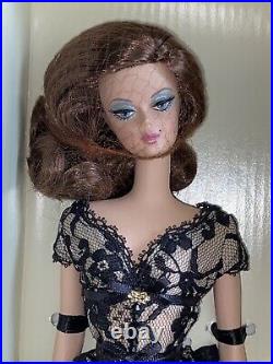 TRACE OF LACE 2005 Silkstone BFMC Barbie Gold Label BLACK LACE DRESS G7212 NRFB