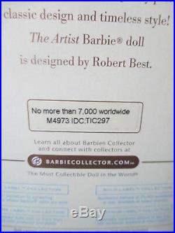The Artist Silkstone Barbie NRFB GOLD LABEL 2008 LE7000 M4973