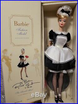 The French Maid Silkstone Barbie Doll 2005 Gold Label Mattel J0966 Signed Nrfb