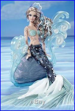 The Mermaid Fantasy Gold Label W3427 Barbie Doll in Mattel Shipper Box