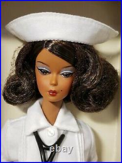 The Nurse Silkstone Barbie Doll Bfc Exclusive Platinum Label Mattel K5870 Nrfb