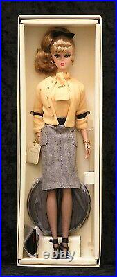 The Secretary Silkstone Barbie BFMC NRFB 2007 Gold Label 8,100 WW Mattel L7322