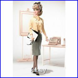 The Secretary Silkstone Barbie BFMC NRFB 2007 Gold Label 8,100 WW Mattel L7322