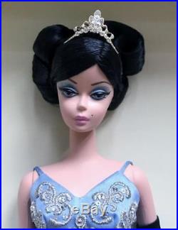 The Soiree Barbie Silkstone Raven Hair Dressed DollGold LabelRare
