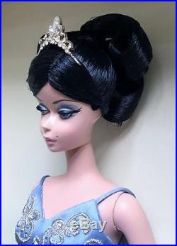 The Soiree Barbie Silkstone Raven Hair Dressed DollGold LabelRare