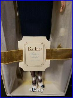 The Stewardess Silkstone Barbie Doll Gold Label Mattel J4256 Nrfb