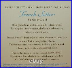 Trench Setter Silkstone Barbie #B3442 NRFB 2003 Robert Best BFMC Signature Coll