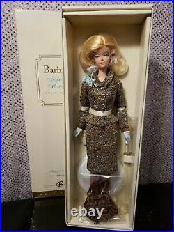 Tweed Indeed Silkstone Barbie Doll 2006 Gold Label Mattel J0958 Nrfb