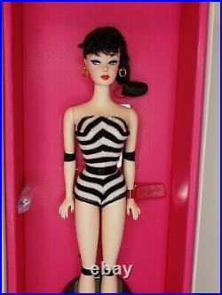 Us Convention 2020 Silkstone #1 Repro Barbie Doll Platinum Mattel Ght72 Nrfb