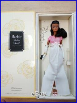 Us Convention Silkstone Barbie Nrfb Signed By Robert Best Platinum Label Aa