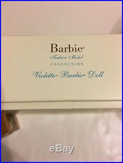 Violette Silkstone Barbie In Shipper Nrfb Platinum Label Vhtf