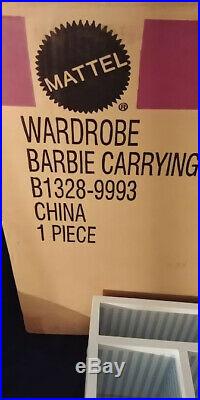 Wardrobe Barbie Carrying Case Fashion Model Silkstone 2003 Limited Edition-MINT