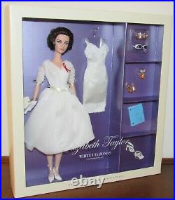 White Diamonds Elizabeth Liz Taylor Silkstone Barbie #W3471 NRFB Gold Label